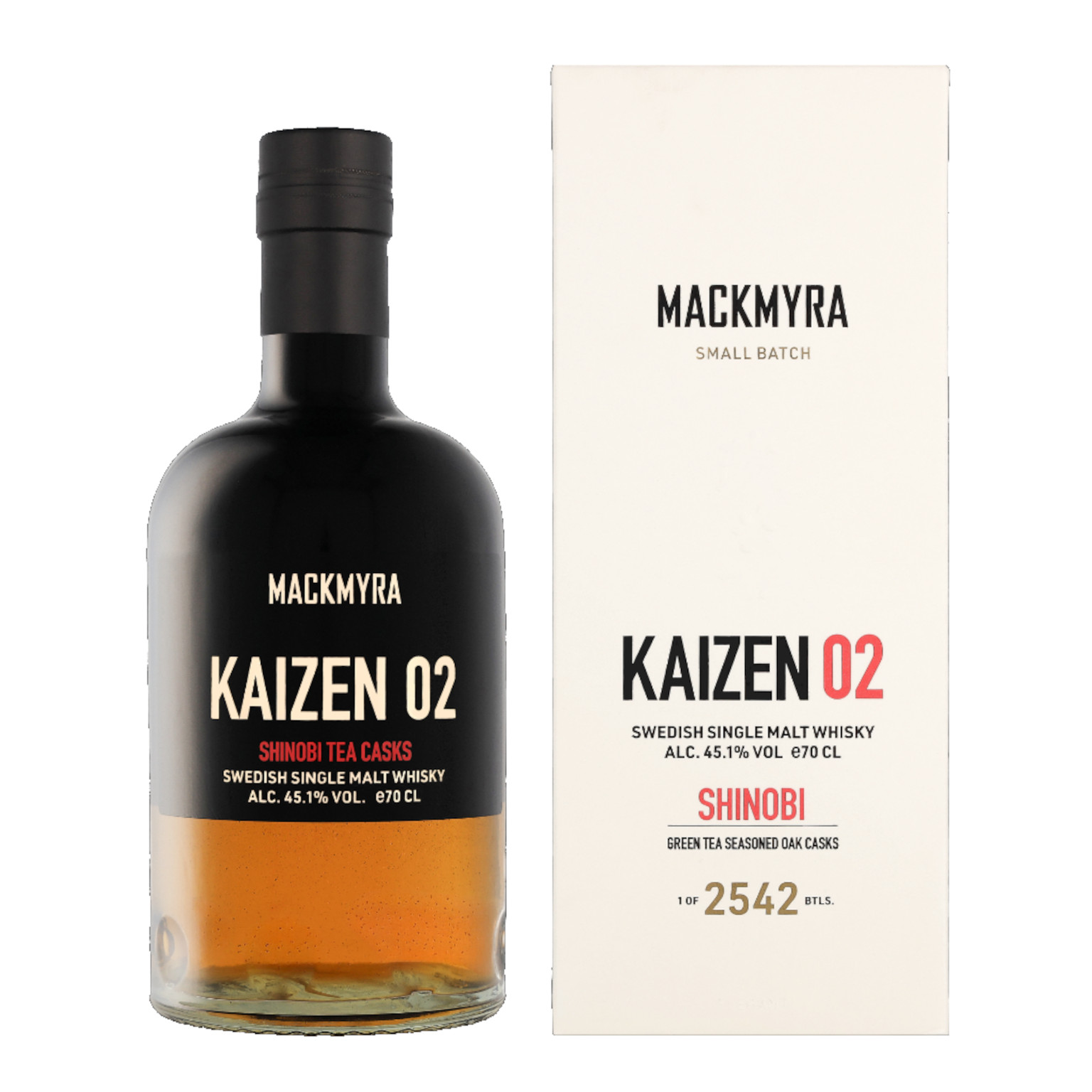 Mackmyra Kaizen 02 + GB 0.7L (45.1% Vol.)
