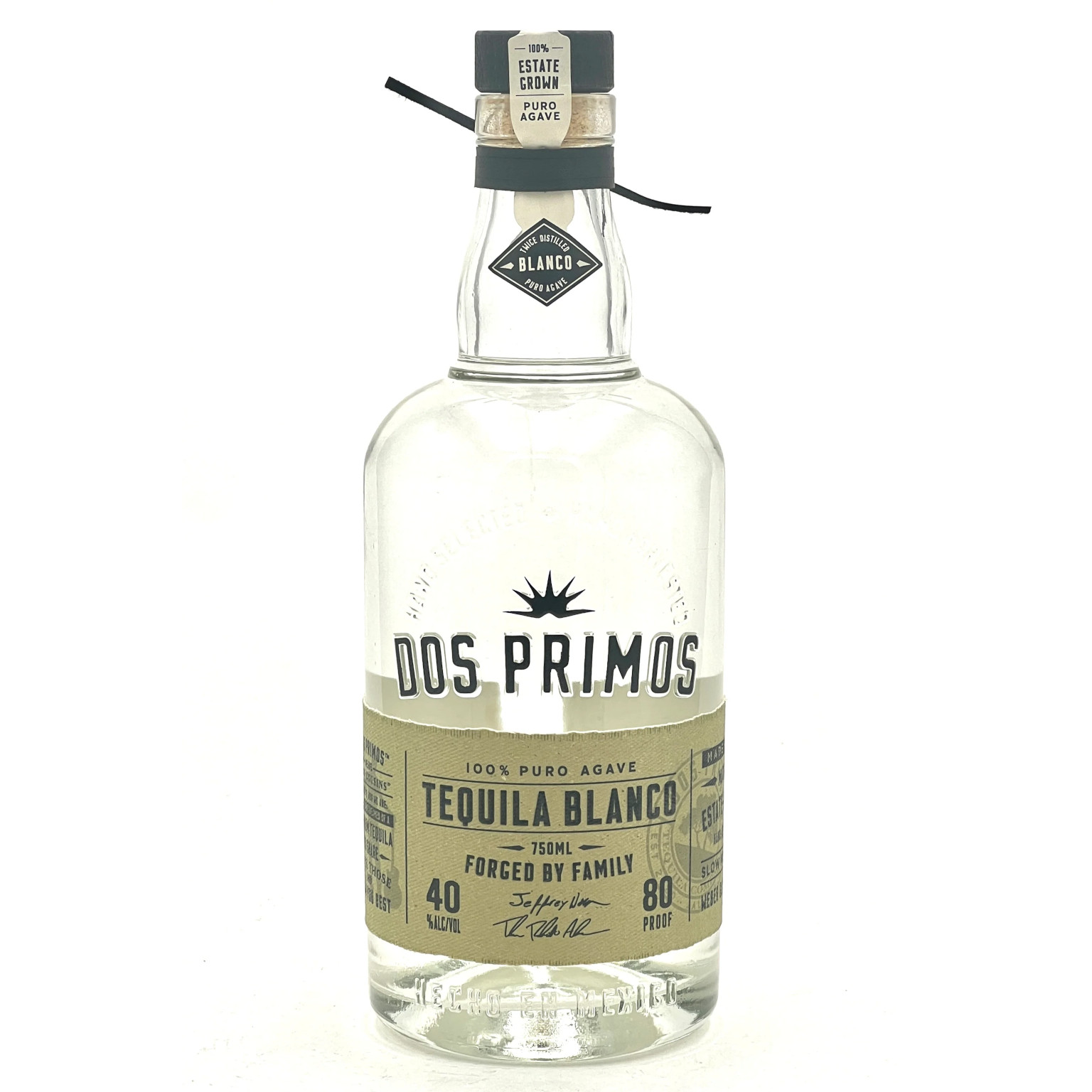 Dos Primos Blanco Tequila 0.7L (40% Vol.)
