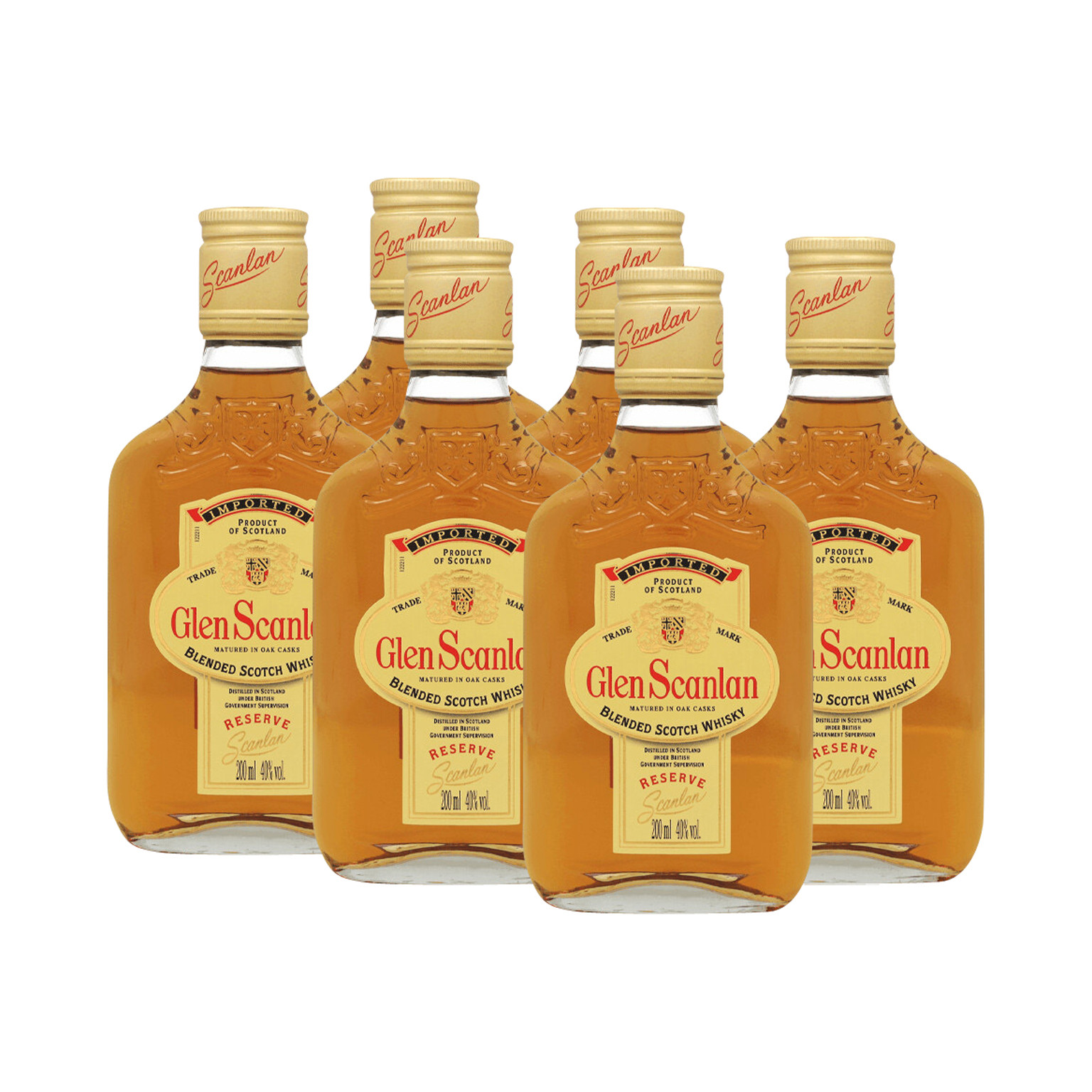 Glen Scanlan Finest Scotch 6x 0.2L (40% Vol.)