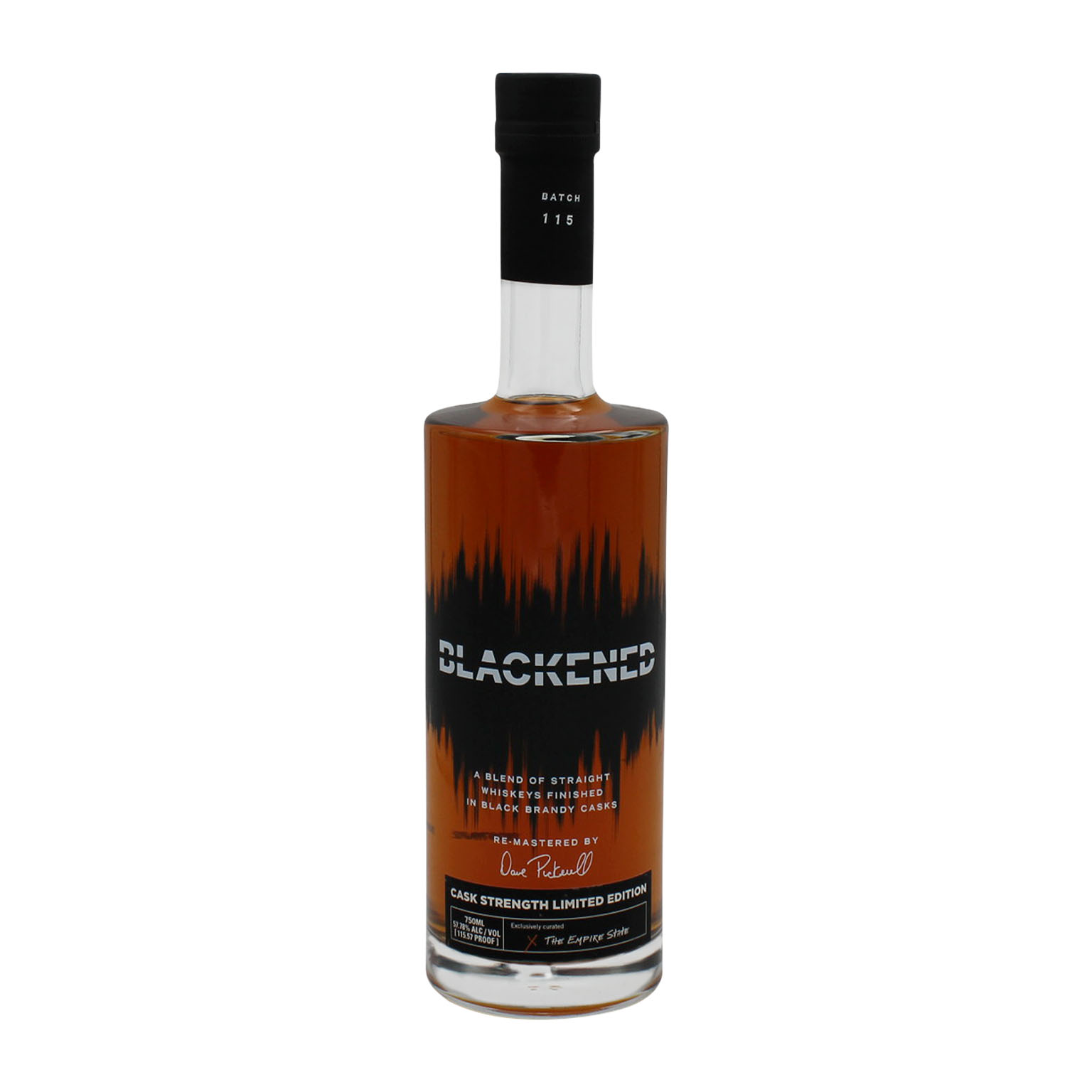 Blackened Cask Strength Batch 115 American Whiskey by Metallica 0.7L (57,78% Vol.)