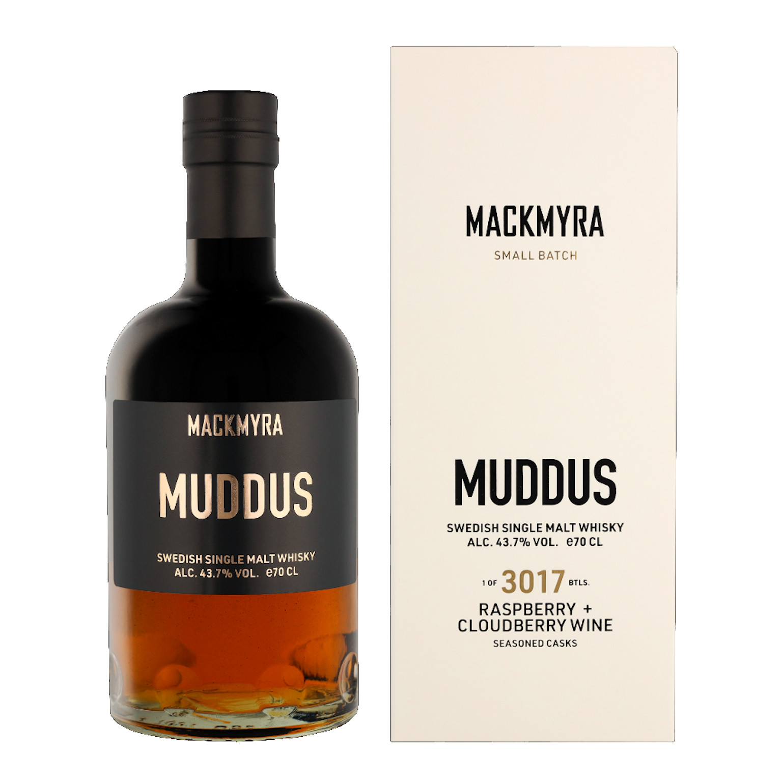Mackmyra Muddus + GP (0.7L 43.7% Vol.)