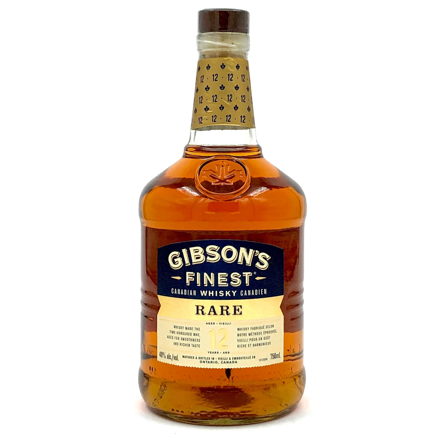 Gibson's Finest 12 YO Canadian Blended Whiskey 0,7L (40% Vol.)