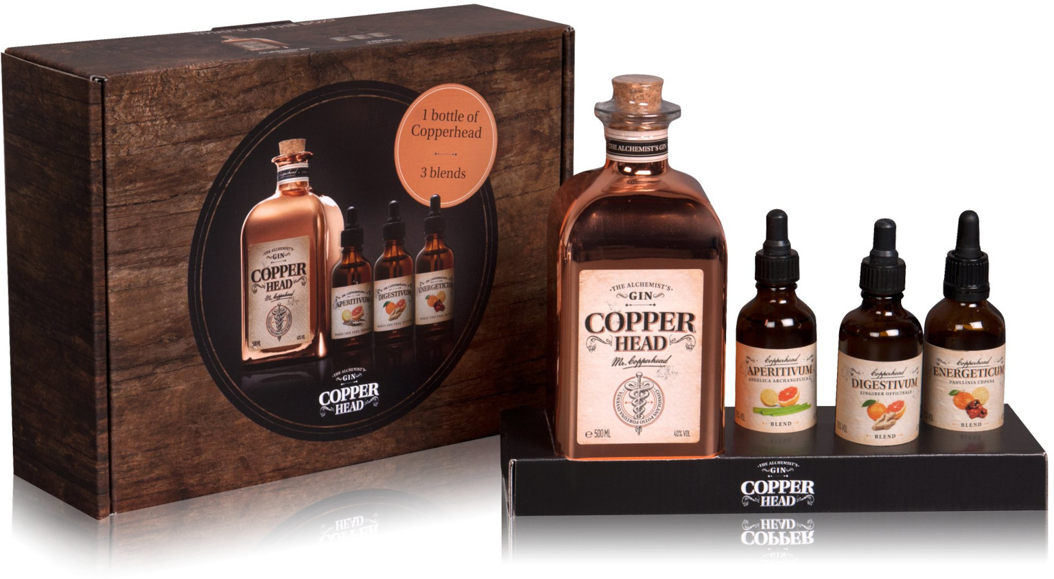 Copperhead Gin Alchemist Box 0,65L