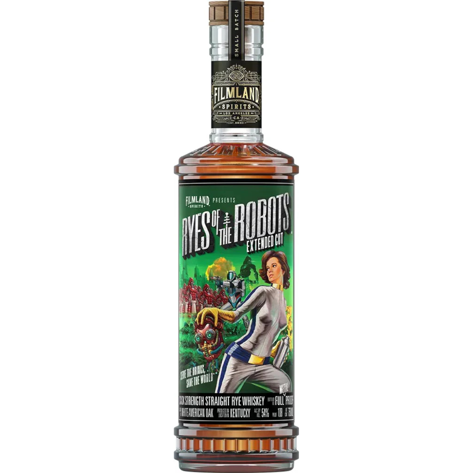 Filmland Spirits "Ryes of the Robots" Extended Cut Rye Whiskey 0,7L (54% Vol.)