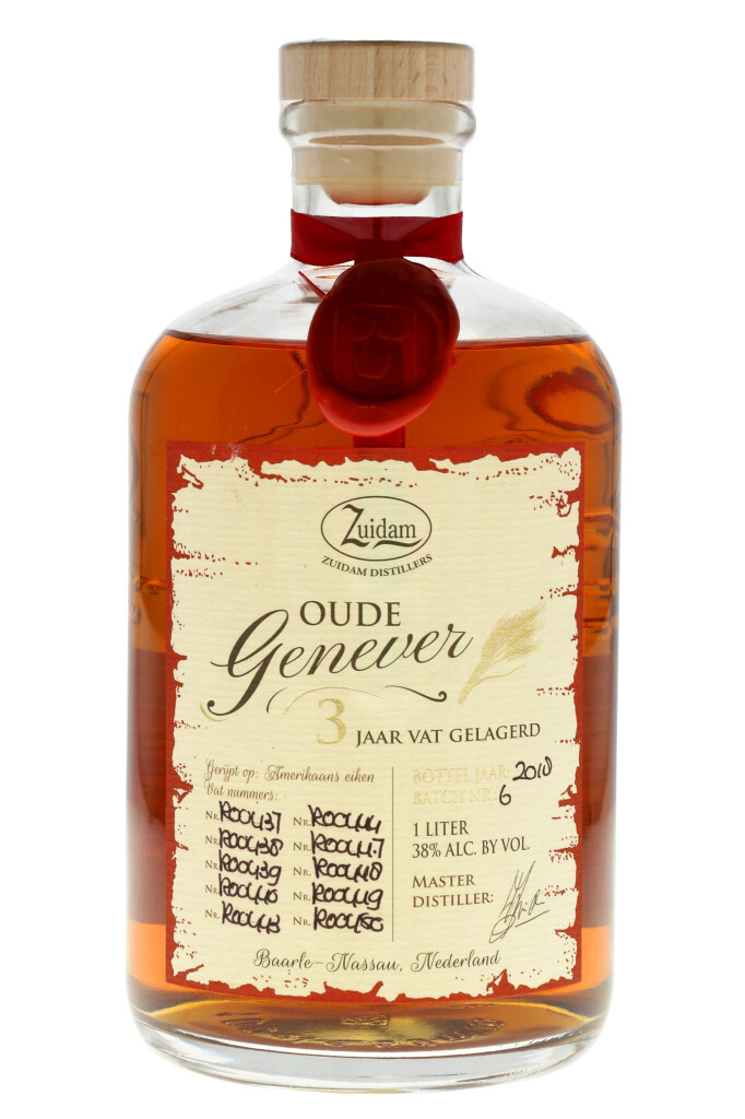 Zuidam 3 Years Genever 1.0L (38% Vol.)
