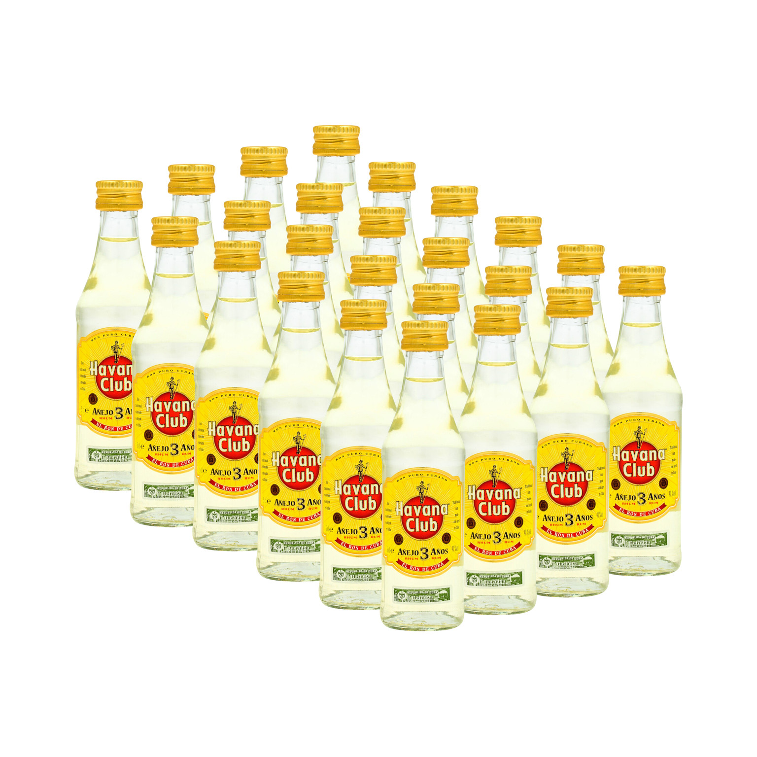 Havana Club Anejo 3 Anos 24x 0,05L (40% Vol.)
