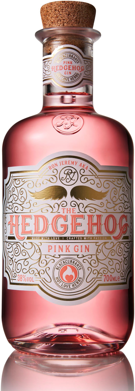 Hedgehog Pink Gin by Ron de Jeremy 0,7L (38% Vol.)