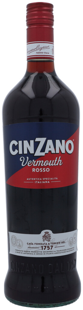 Cinzano Rosso 1,0L (15% Vol.)