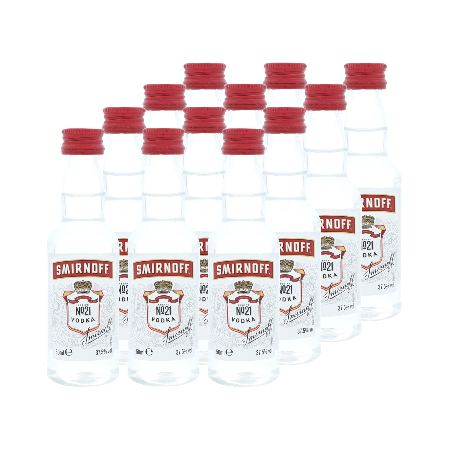 Smirnoff Red Pet 12x 0,05L (37,5% Vol.)
