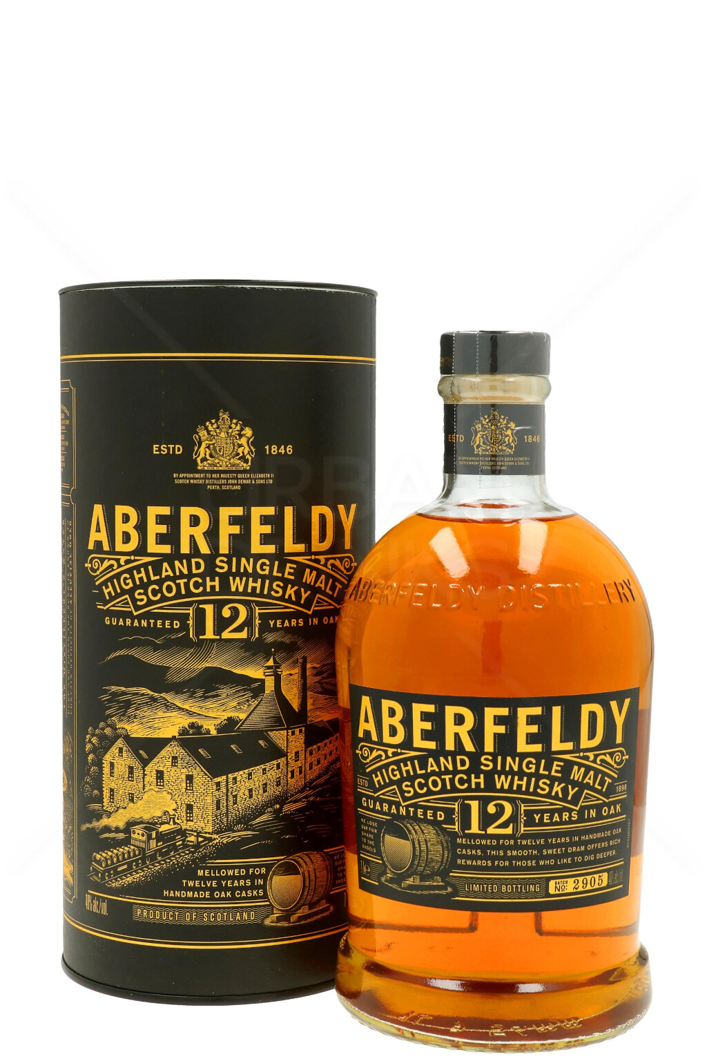 Aberfeldy 12 Years Scotch Malt Whisky 1,0L (40% Vol.)