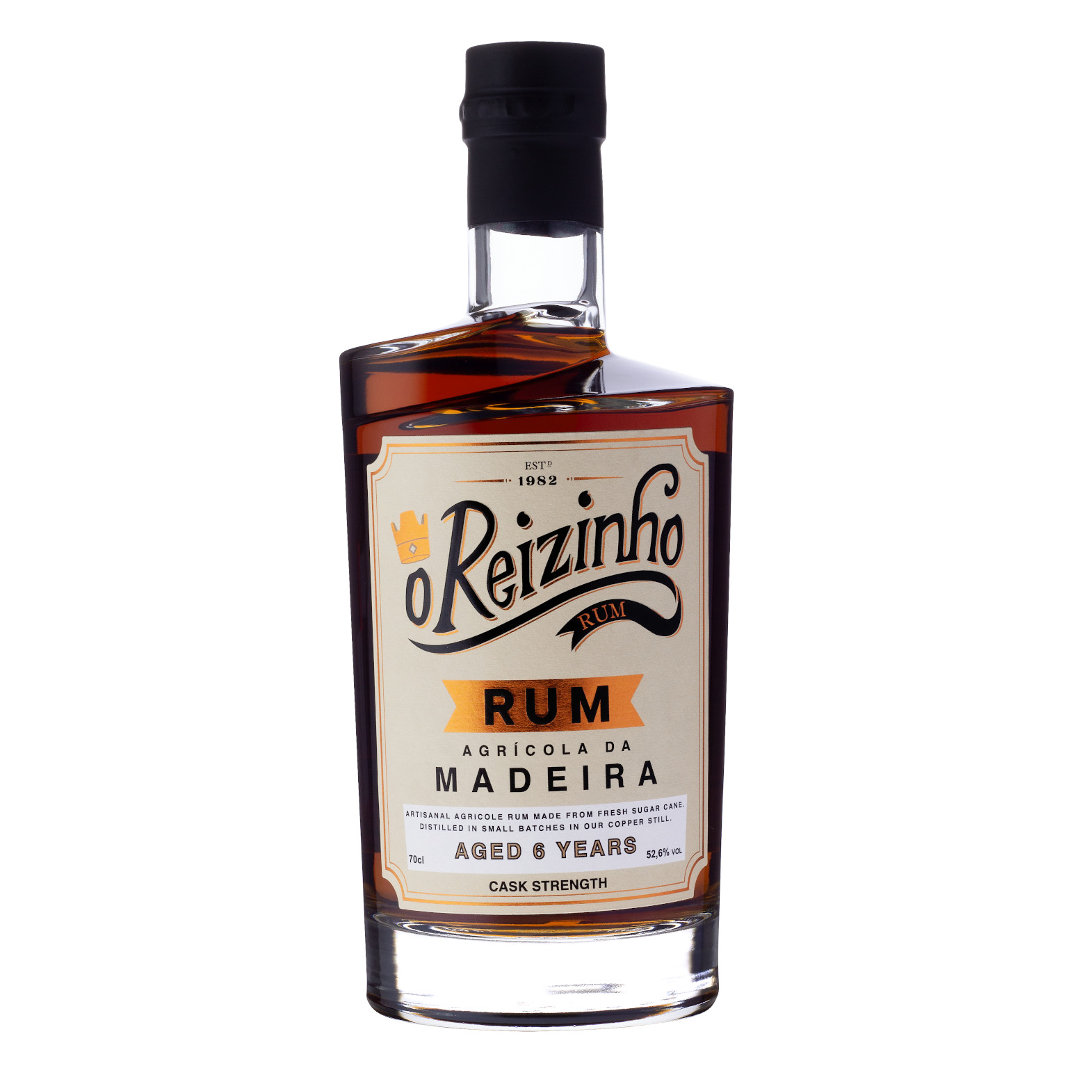 O Reizinho Madeira Cask Strength Rum | 6YO 0.7L (52.6% Vol.)