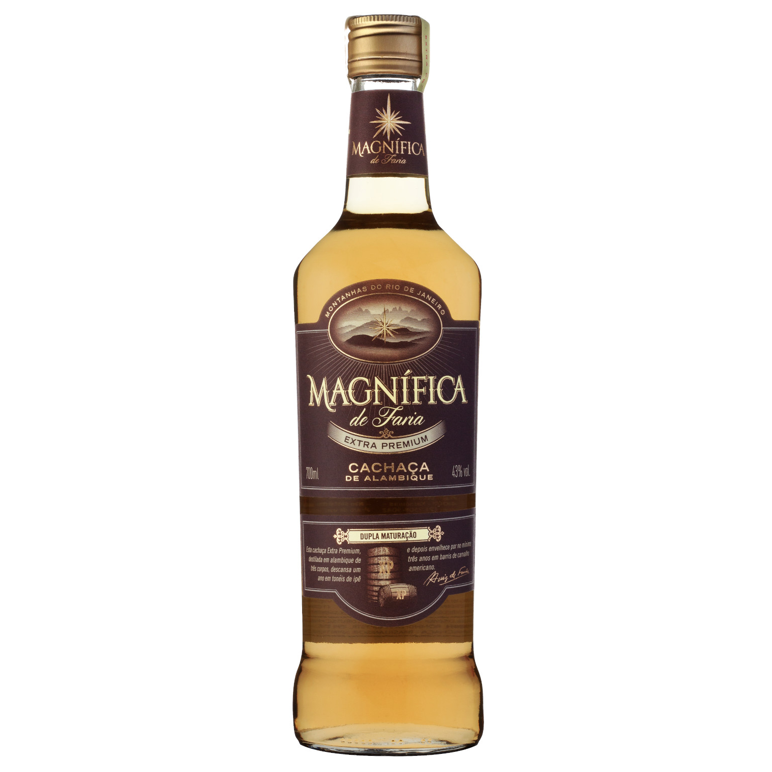 Magnífica Extra Premium Cachaça 0,7L (43% Vol.)