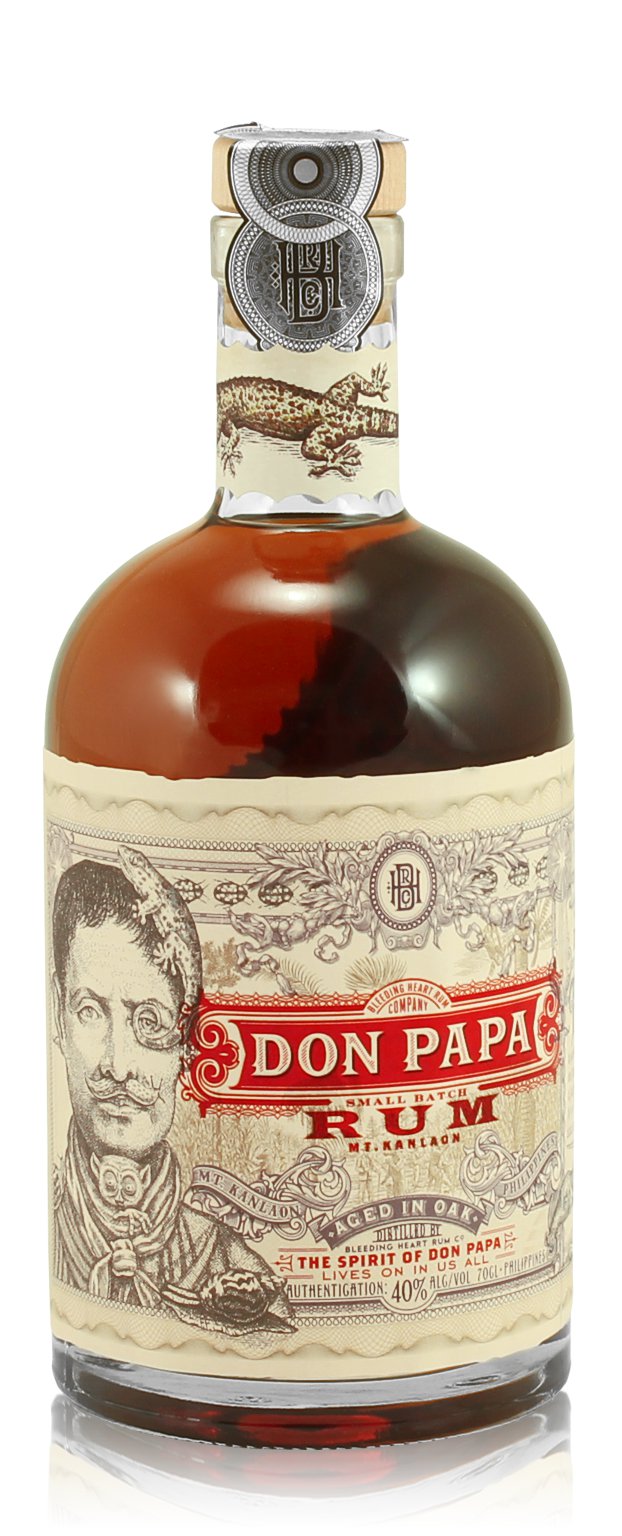 Don Papa 7 YO Single Island Rum 0.7L (40% Vol.)