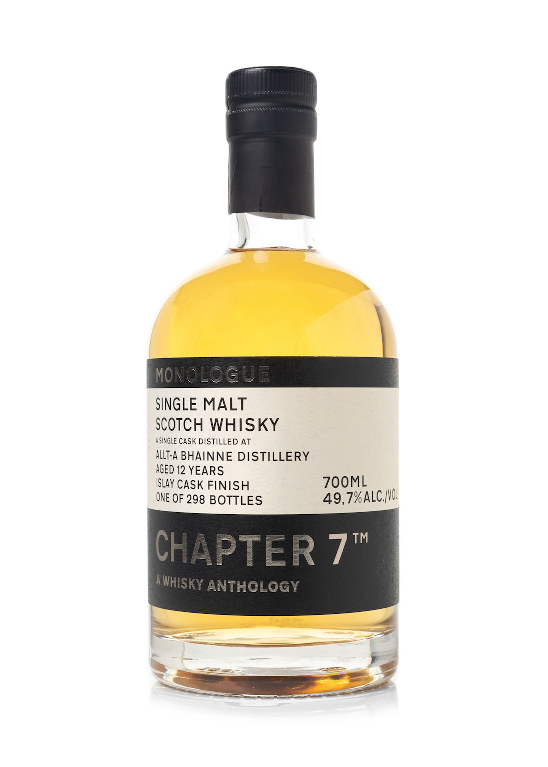 Chapter 7 Monologue Allt-a Bhainne 2008 Speyside Single Malt Scotch Whisky 0.7L (49.7% Vol.)