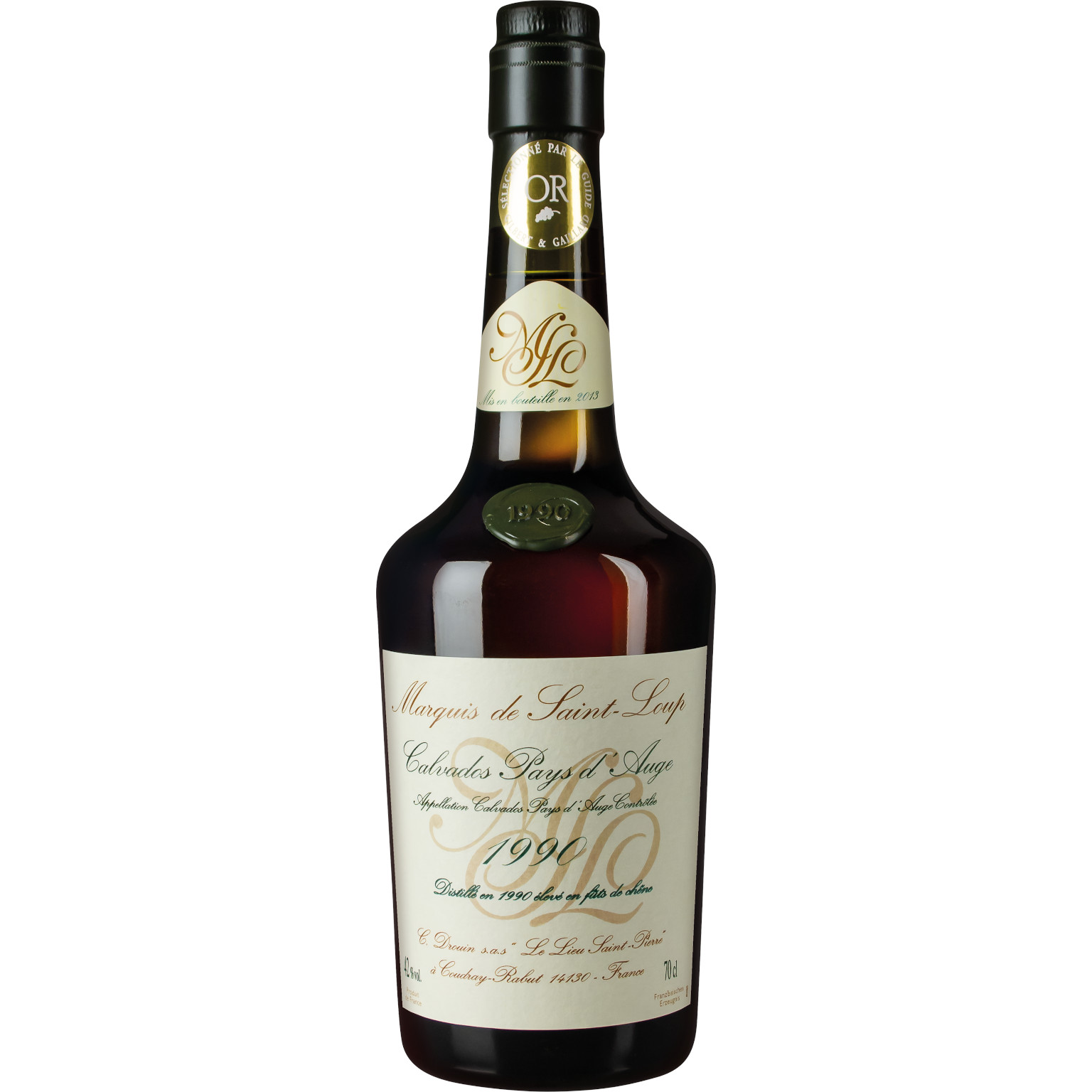 Marquis de Saint-Loup - Calvados Jahrgang 1990 0.7L (42% Vol.)