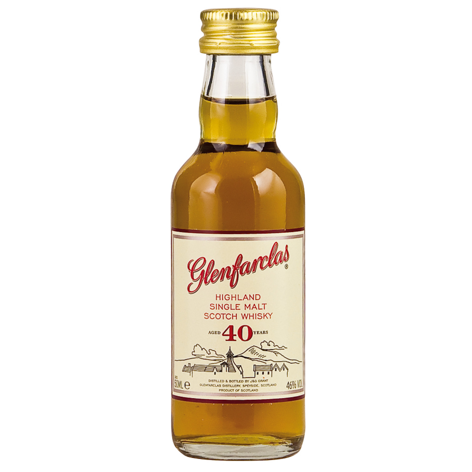 Glenfarclas 40 Jahre 0.05L (43% Vol.)