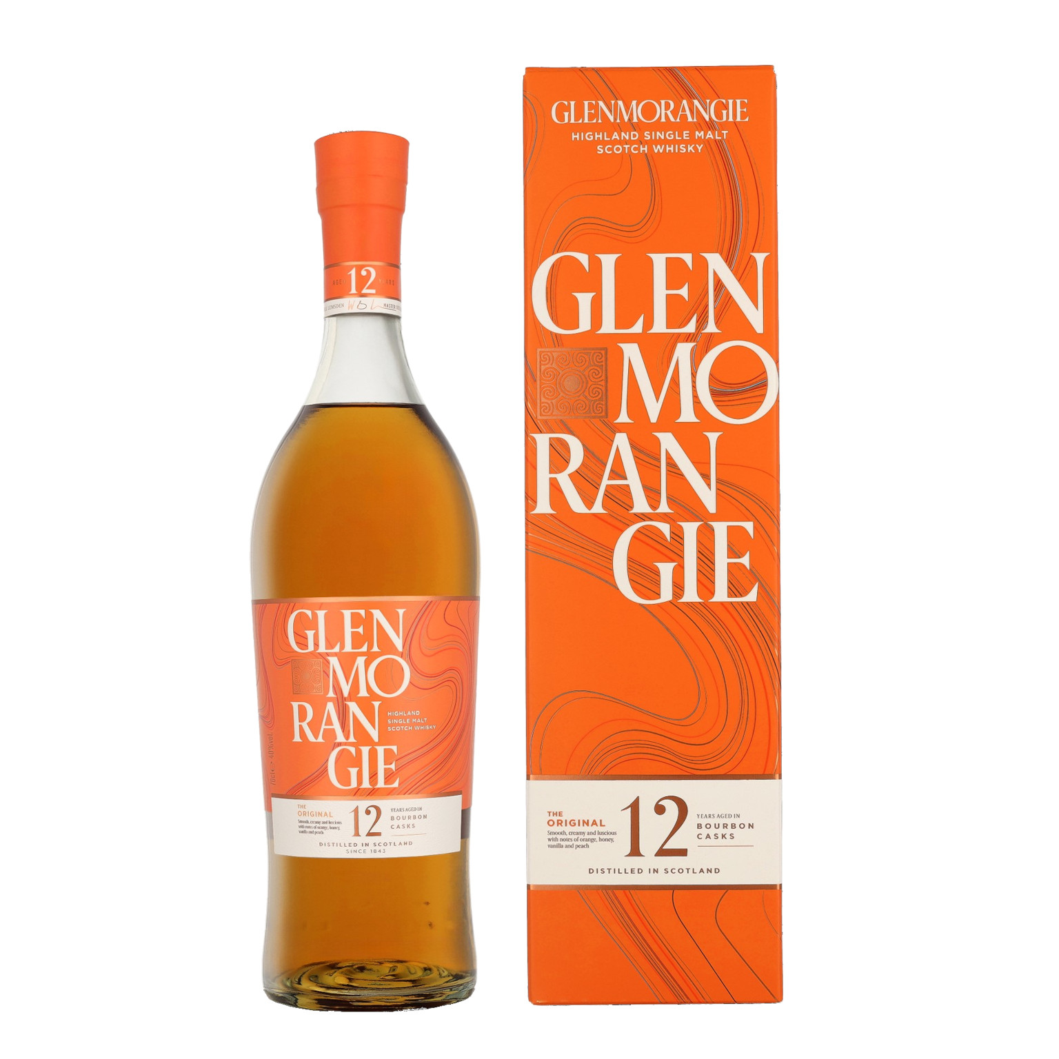 Glenmorangie Original 12 YO Single Malt Scotch Whisky 0,7L (40% Vol.)