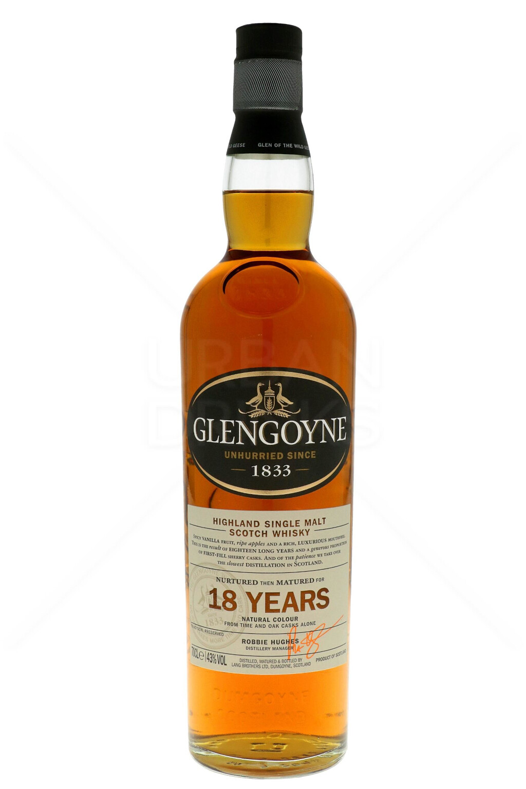 Glengoyne 18 Years Scotch Malt Whisky 0,7L (43% Vol.)