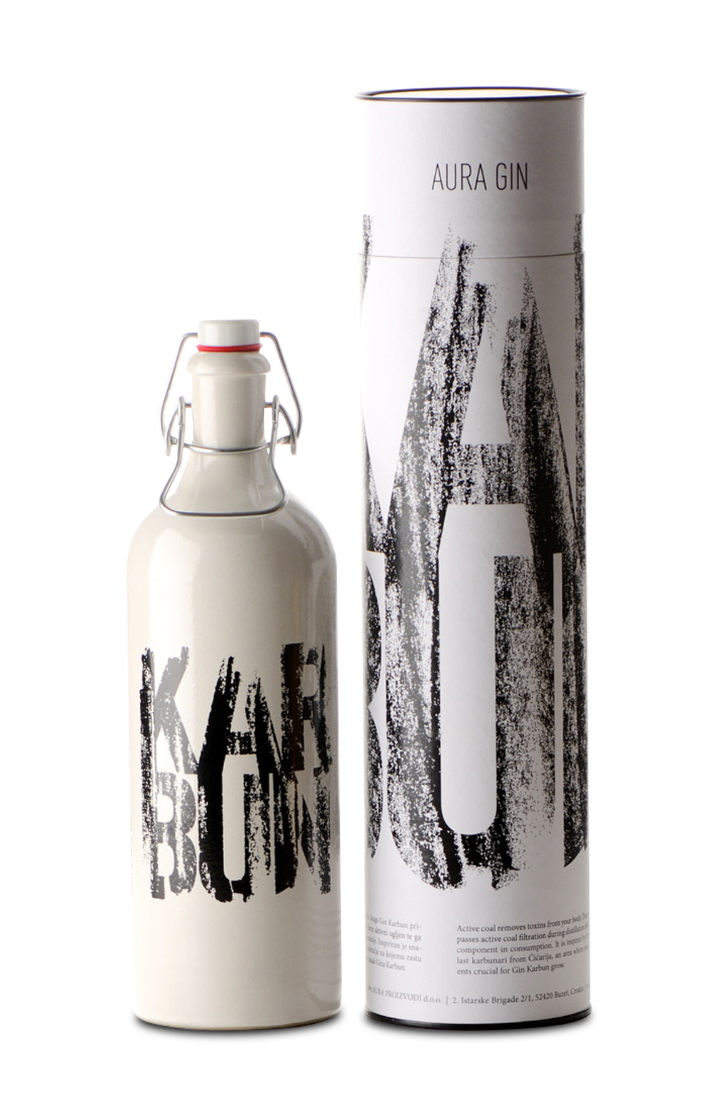 Aura Karbun Gin 0.7L (39.17% Vol.)