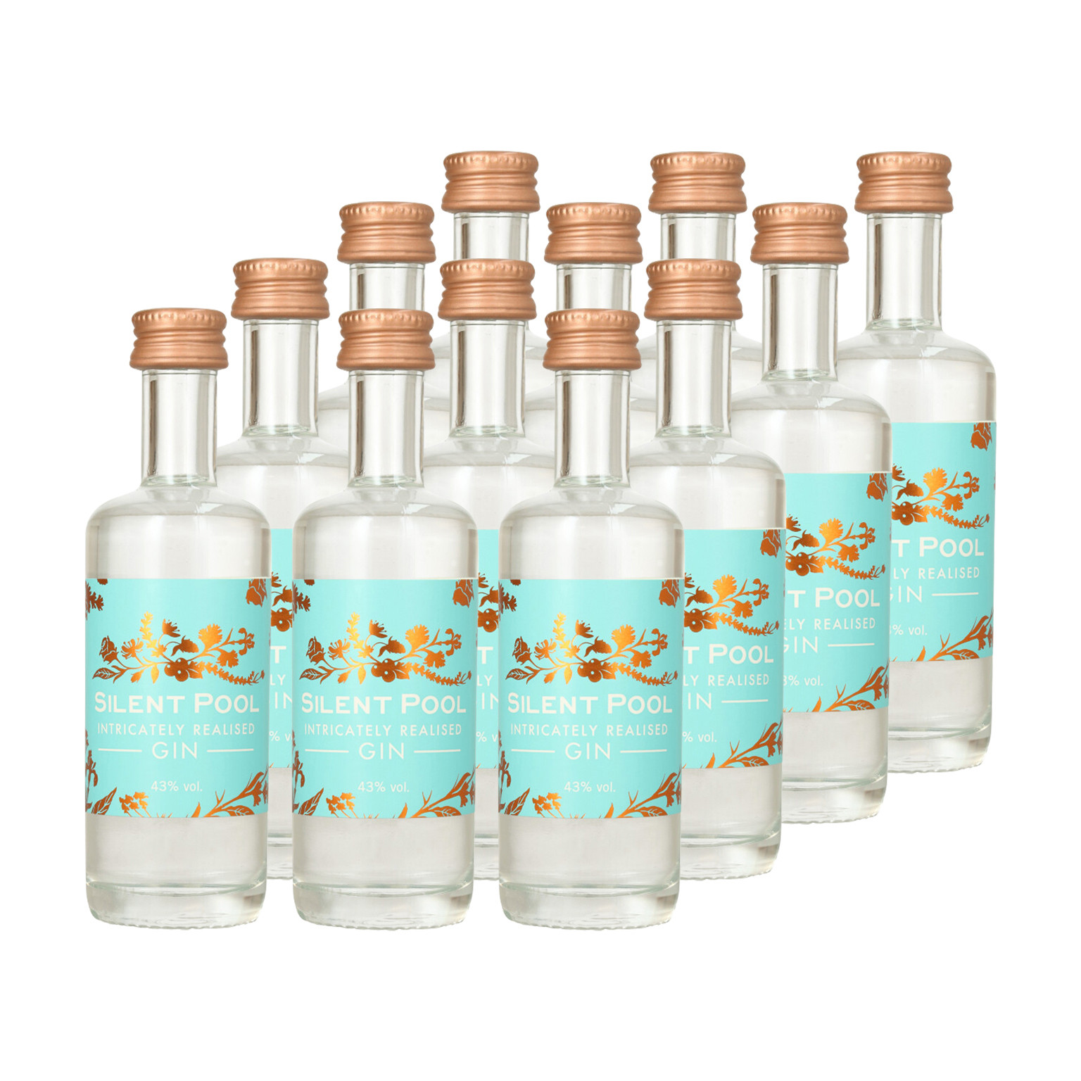 Silent Pool Gin 12x 0.05L (43% Vol.)