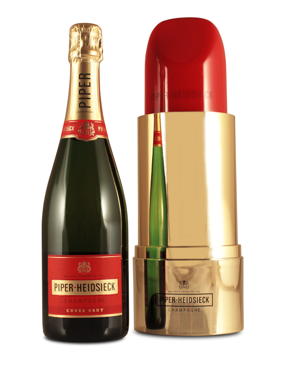 Piper-Heidsieck Cuvée Brut Lipstick Edition 0,75L (12% Vol.) + GP
