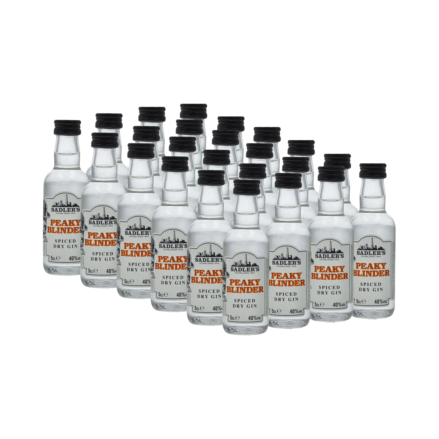 Peaky Blinder Spiced Gin 24x 0.05L (40% Vol.)