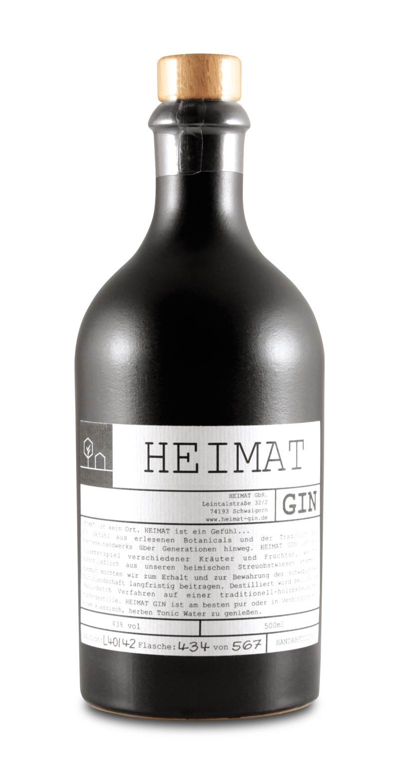 Heimat Gin 0.5L (43% Vol.)