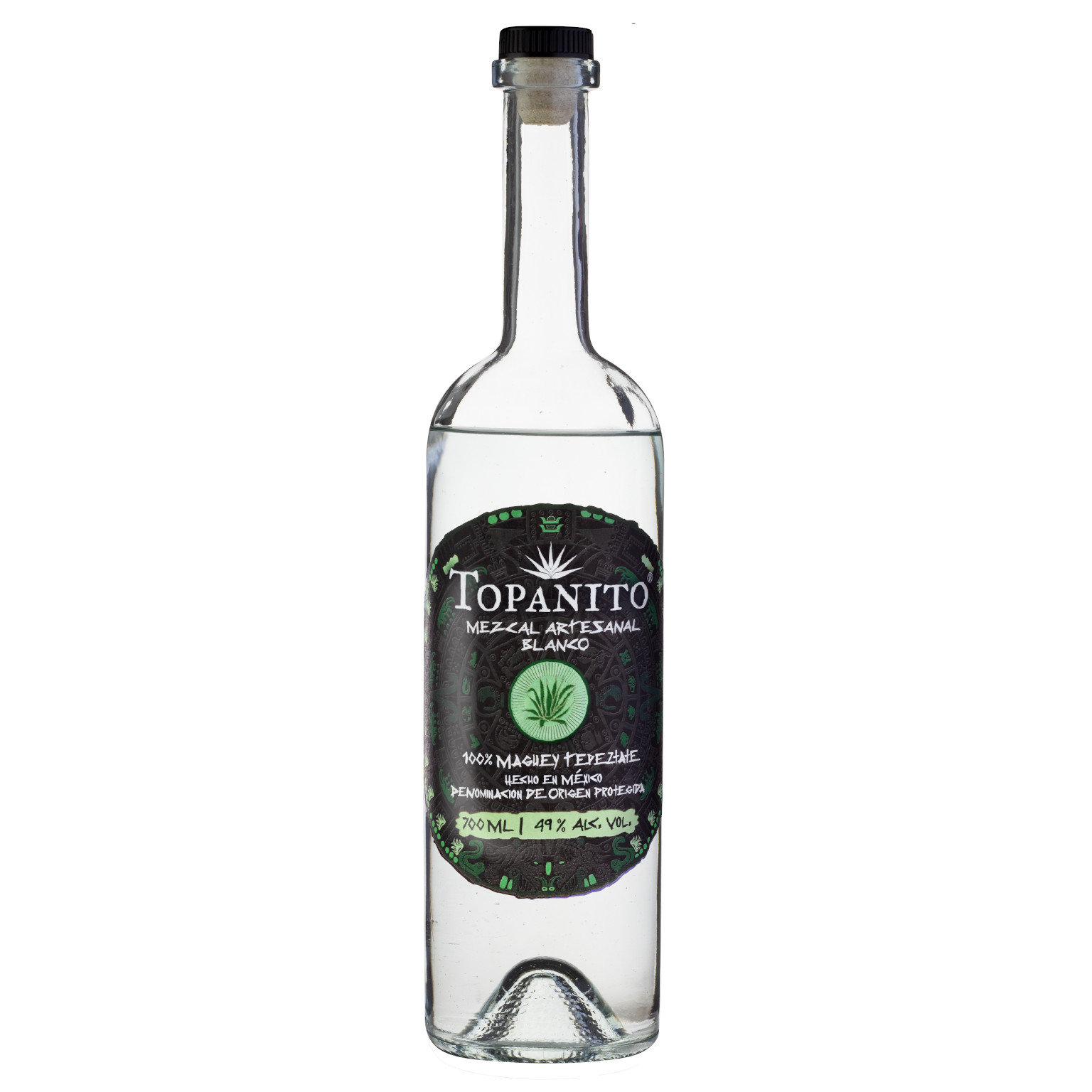 Topanito Mezcal Artesanal 100% Tepeztate 0,7L (49% Vol.)