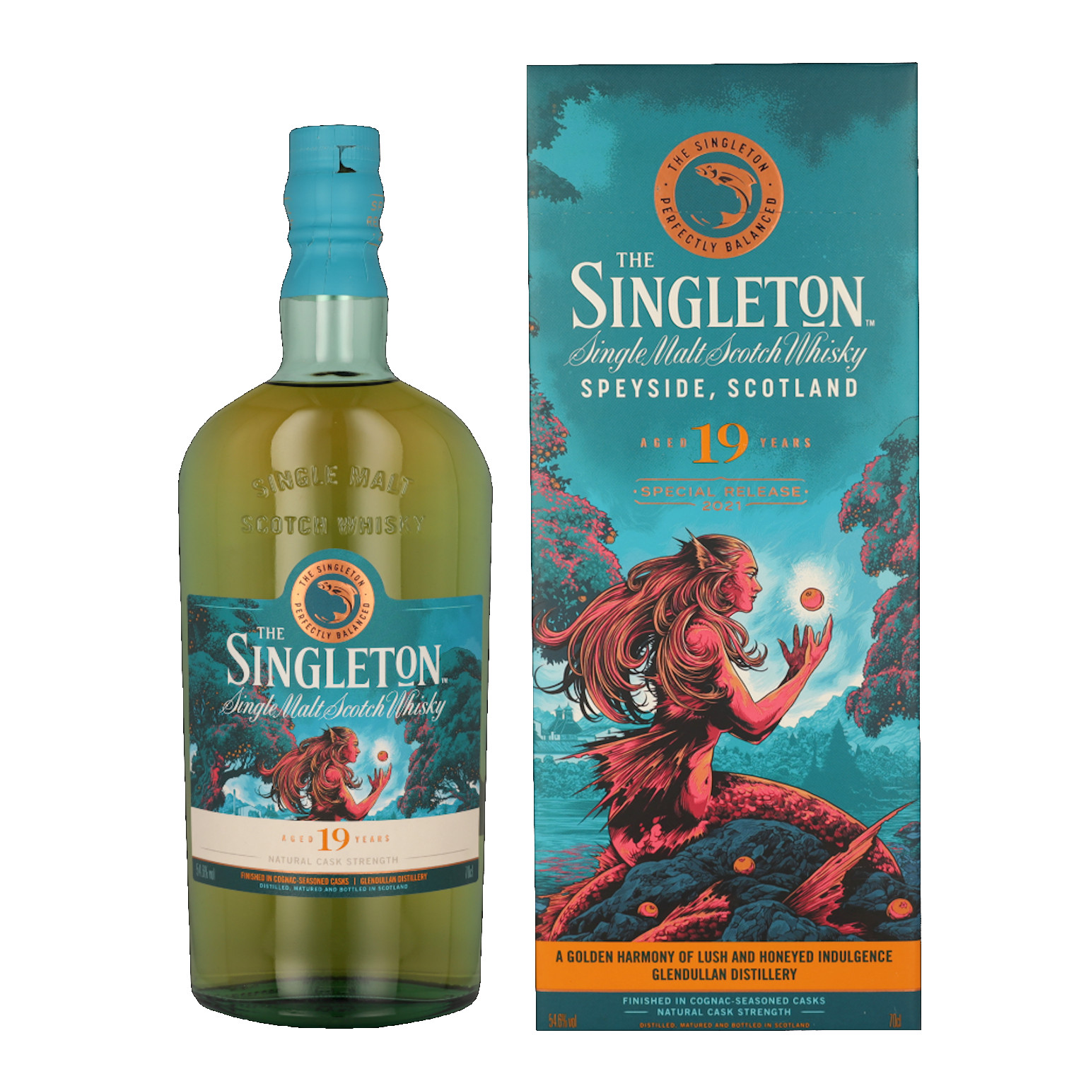 The Singleton of Glendullan 19 Years Special Release 21 + GP 0,7L (54,6% Vol.)