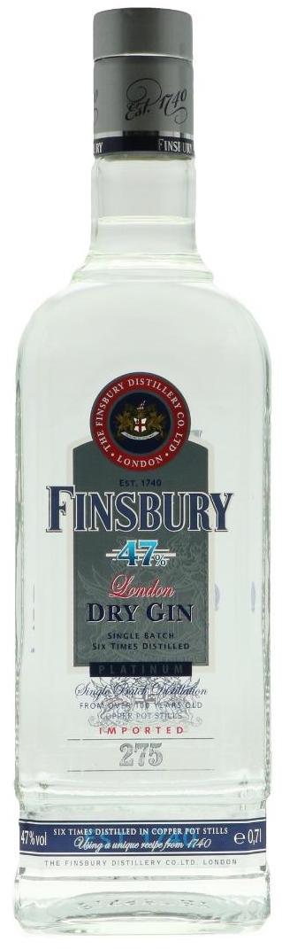 Finsbury Platinum Gin 0,7L (47% Vol.)