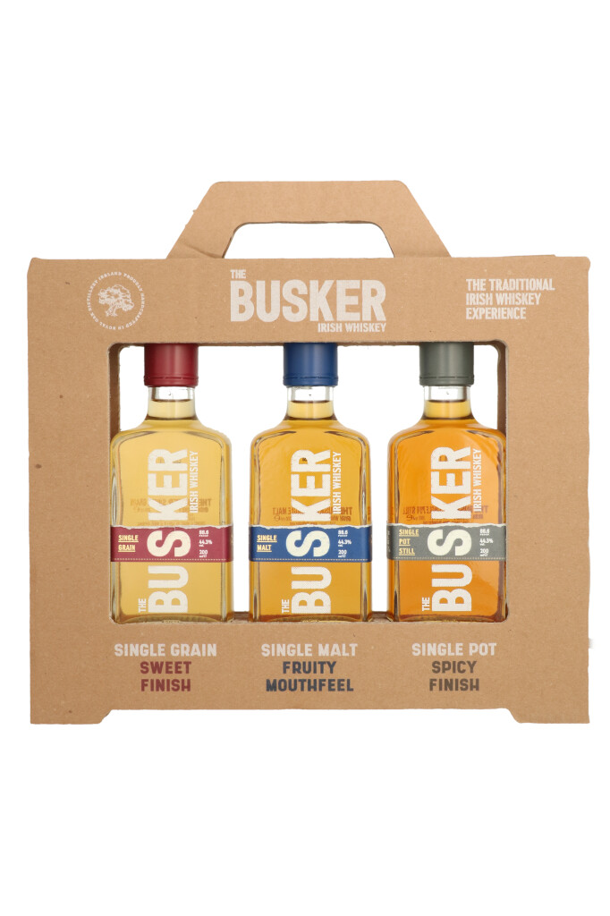 The Busker Triopack3x 0.2L (44.3% Vol.)