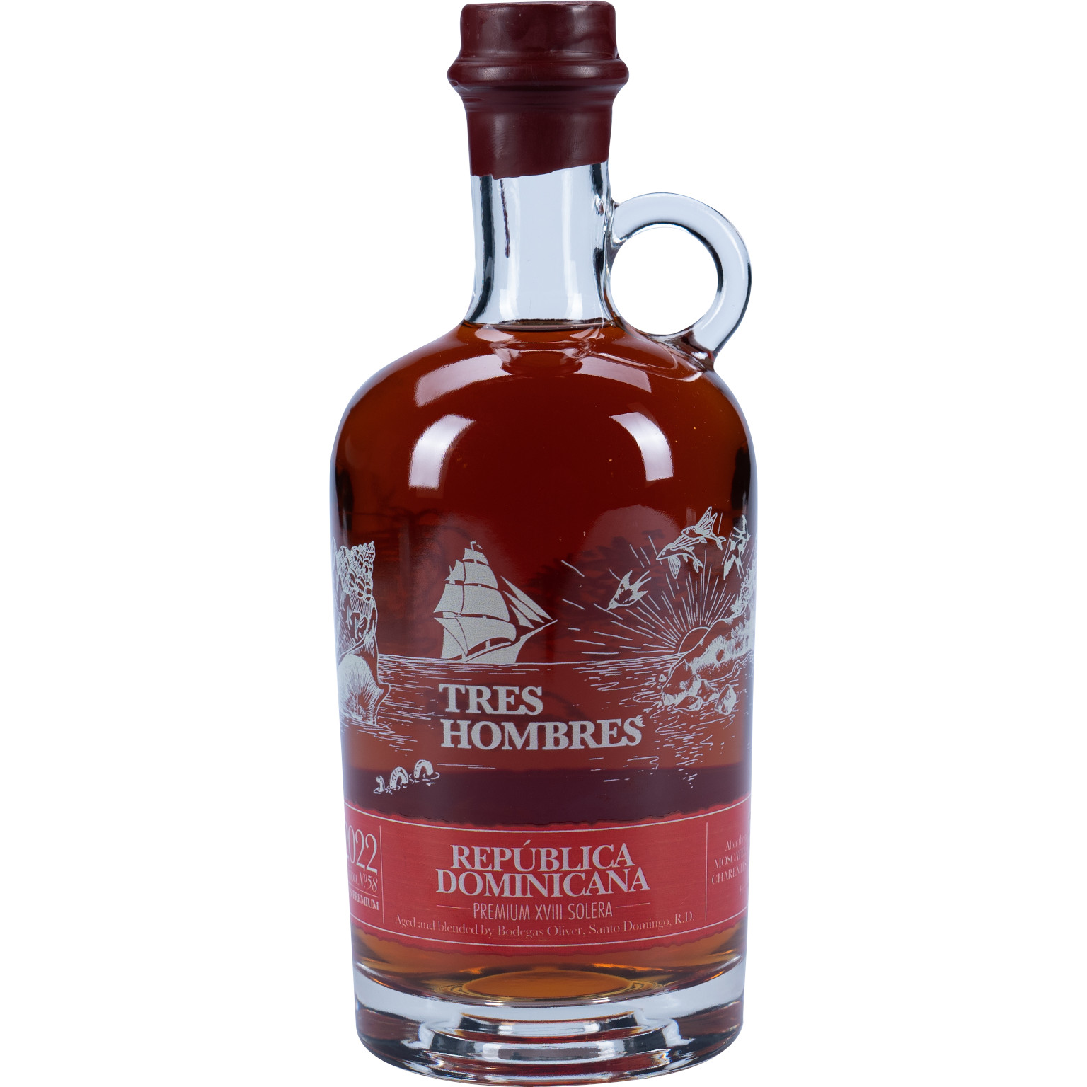 Tres Hombres Ed. 58 Dominican Republic 18 YO Solera 0.7L (43.3% Vol.)