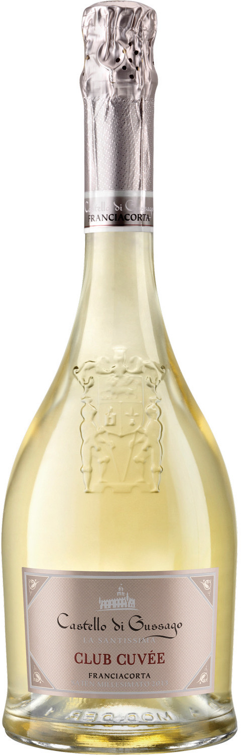 Castello di Gussago La Santissima Club Cuvee Brut Saten Millesimato 0,75L (12% Vol.)