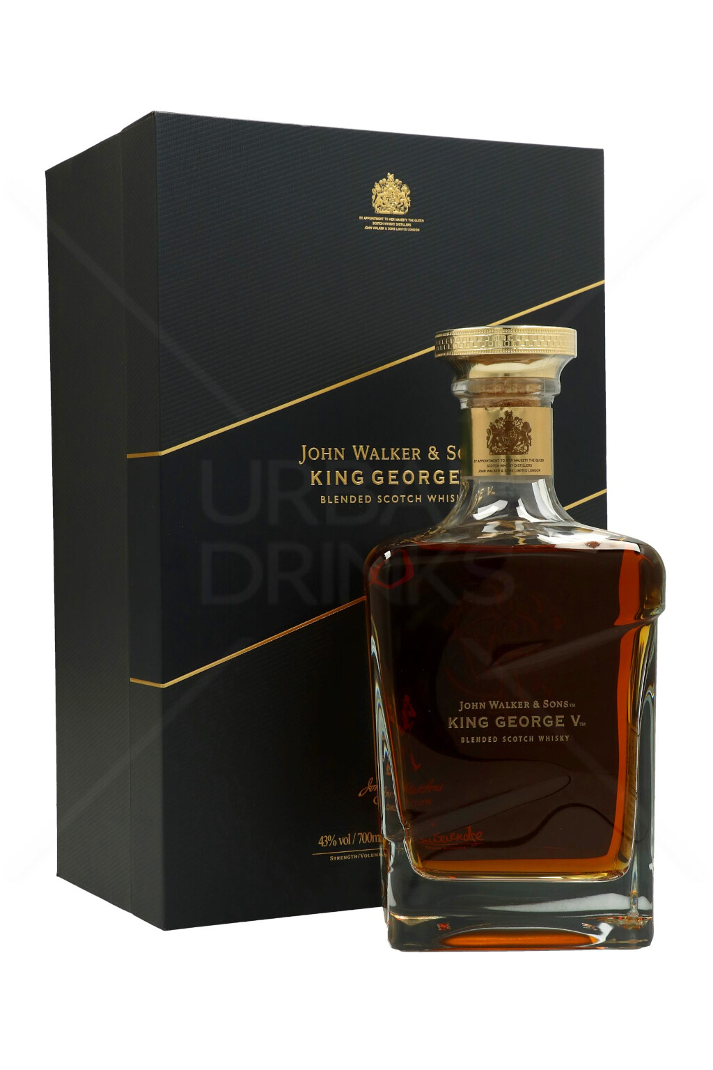 Johnnie Walker Blue Label 'King George V' Blended Whisky 0,7L (43% Vol.)
