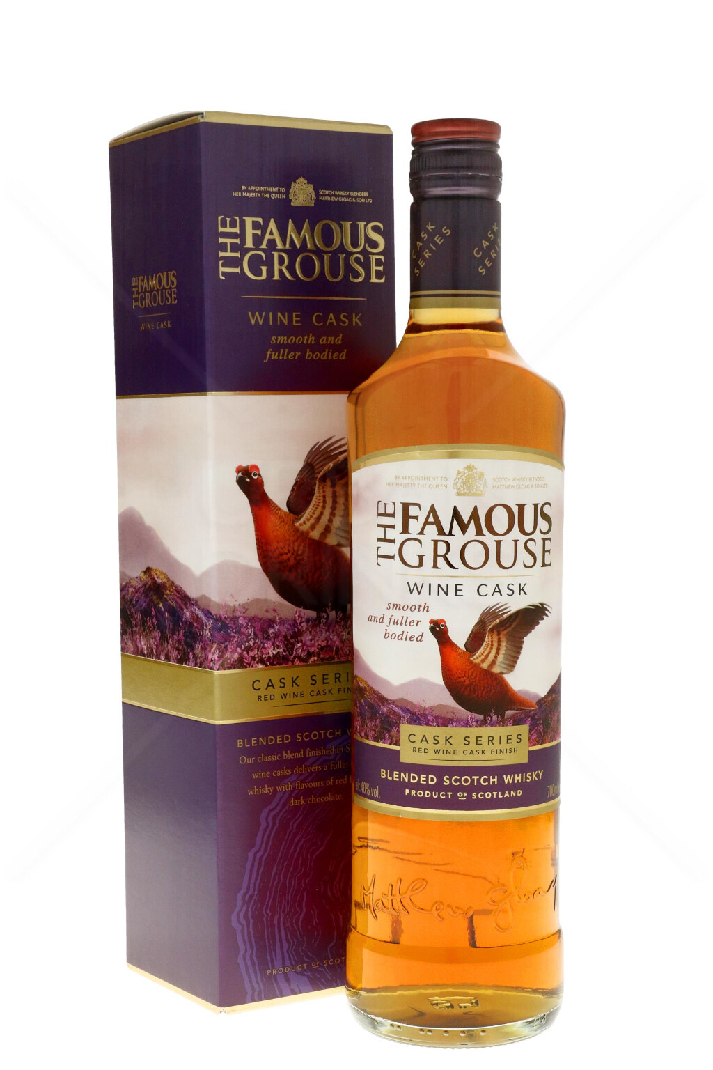 Famous Grouse Wine Cask Blended Whisky 0,7L (40% Vol.) + GP