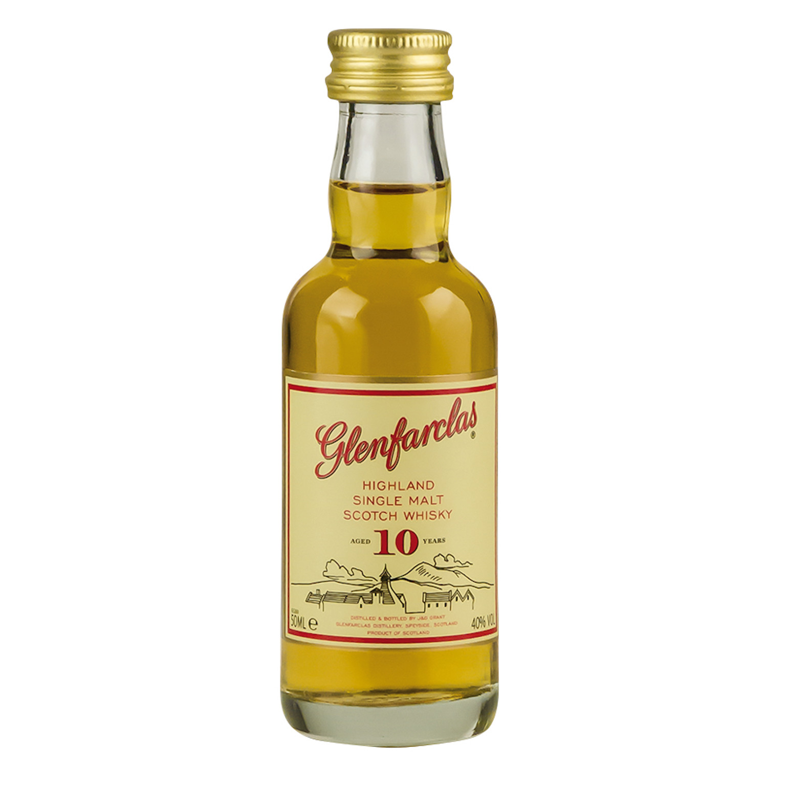 Glenfarclas 10 Jahre 0.05L (40% Vol.)