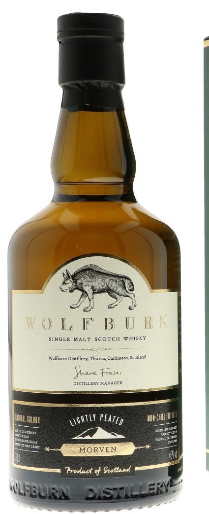 Wolfburn Morven 0.7L (46% Vol.)