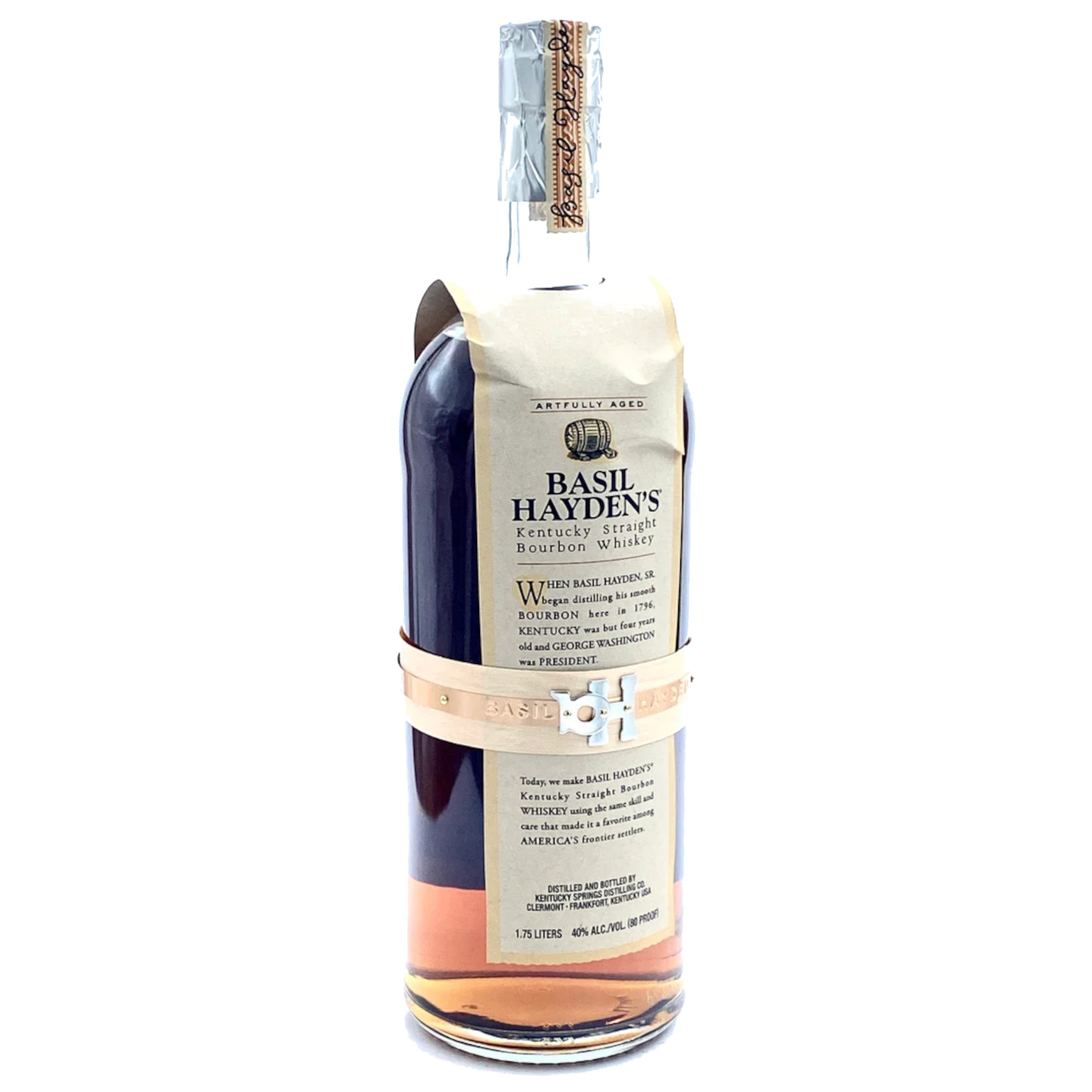 Basil Hayden Straight Bourbon Whiskey 1.75L (40% Vol.)