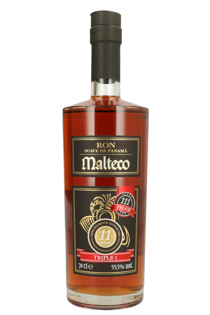Ron Malteco 11 Years + GB 0.7L (55.5% Vol.)