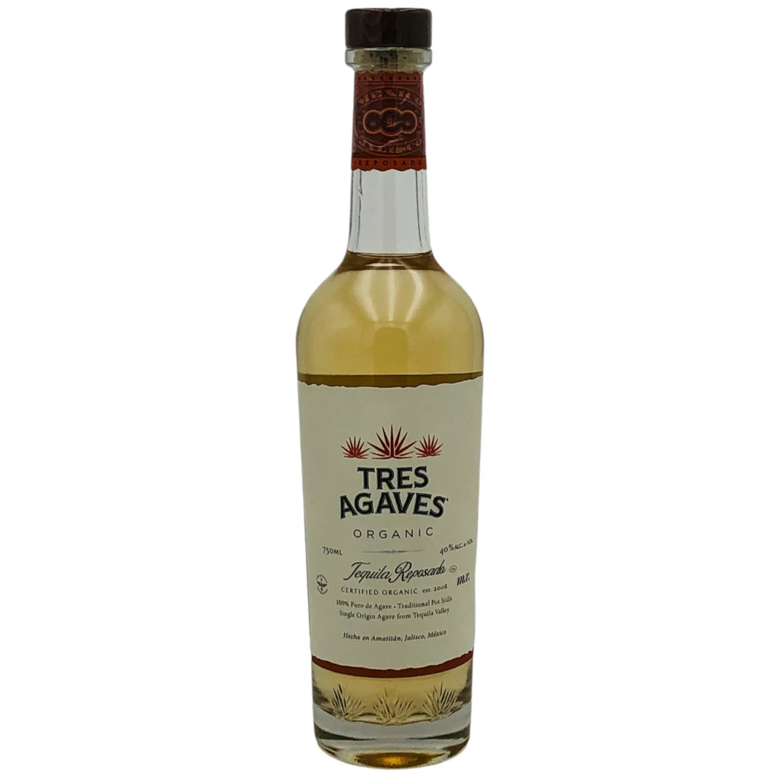 Tres Agaves Tequila Reposado 0.7L (40% Vol.)