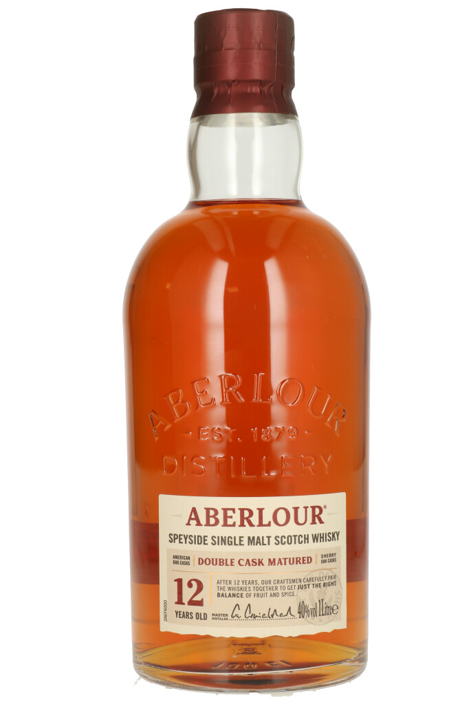 Aberlour 12 Years Double Cask + GB 1.0L (40% Vol.)
