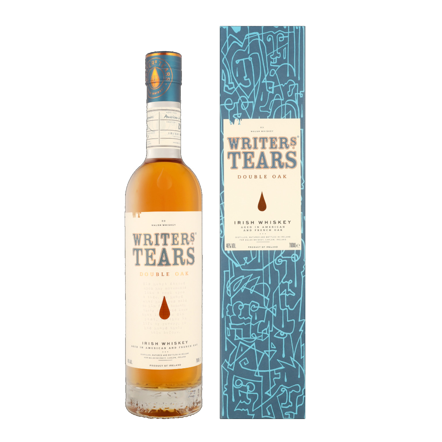 Writers Tears Double Oak + GP 0,7L (46% Vol.)