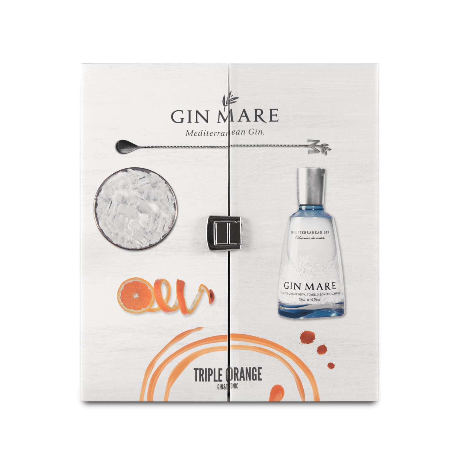 Gin Mare Triple Orange Set 0,7L (42,7% Vol.)