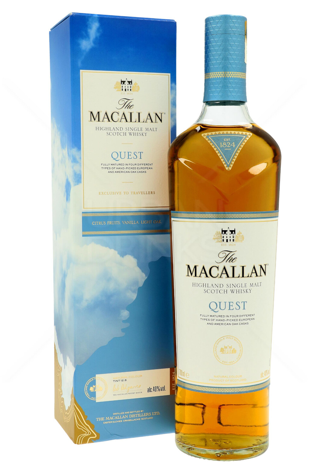The Macallan Quest Scotch Malt Whisky 0,7L (40% Vol.)