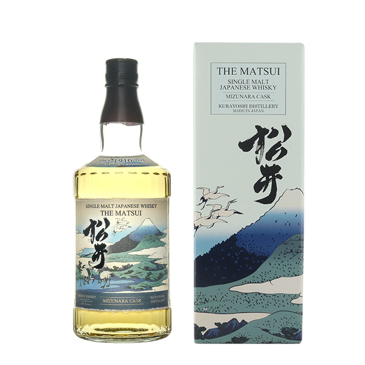 The Matsui Single Malt Mizunara Cask 0.7L (48% Vol.)