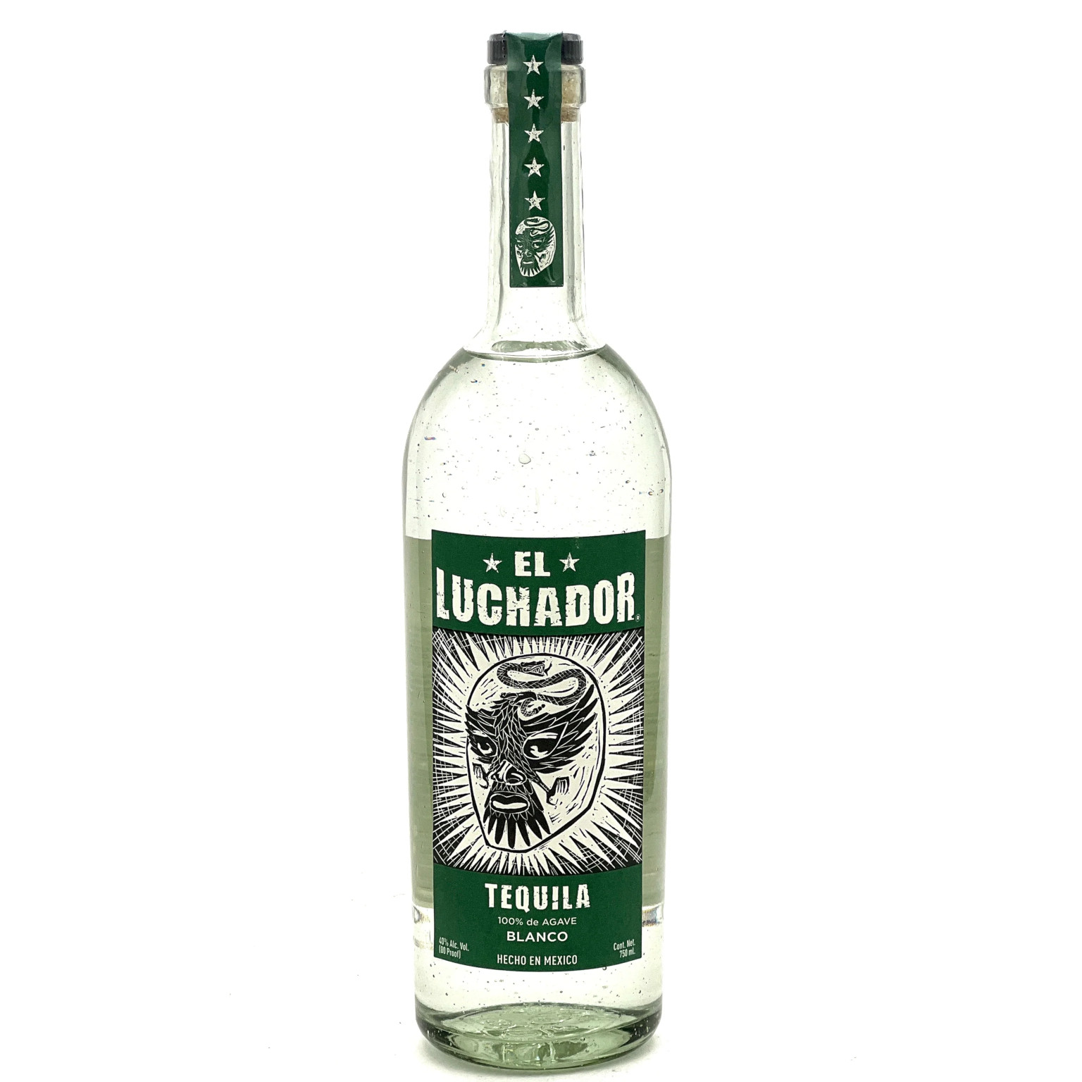 El Luchador Tequila Blanco 0.7L (40% Vol.)