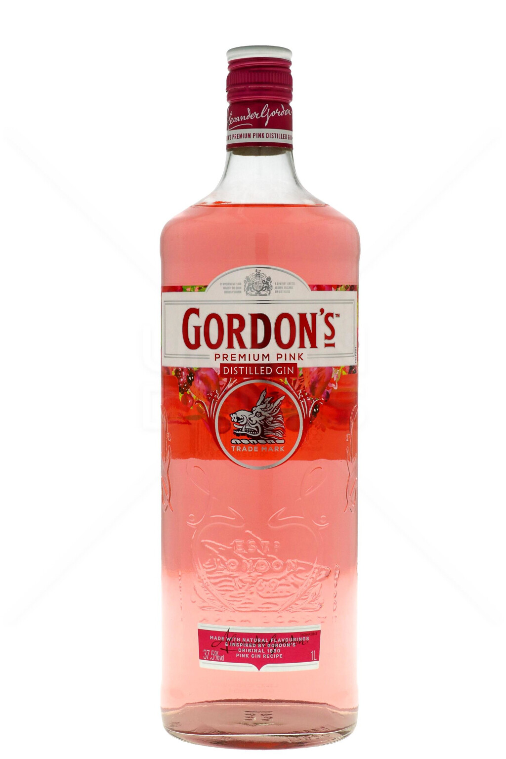 Gordon's Premium Pink Gin 1,0L (37,5% Vol.)