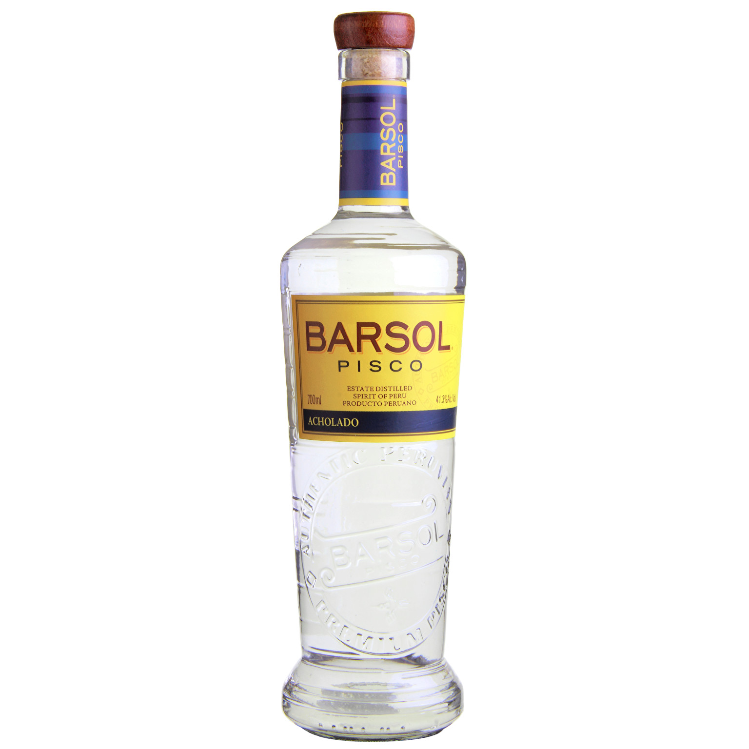 Barsol Acholado Pisco 0.7L (41.3% Vol.)