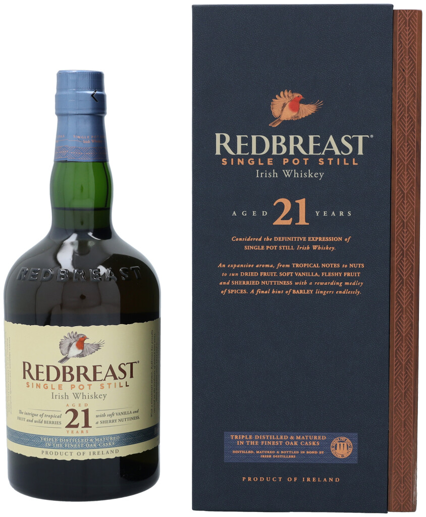Redbreast 21 Years + GB 0.7L (46% Vol.)