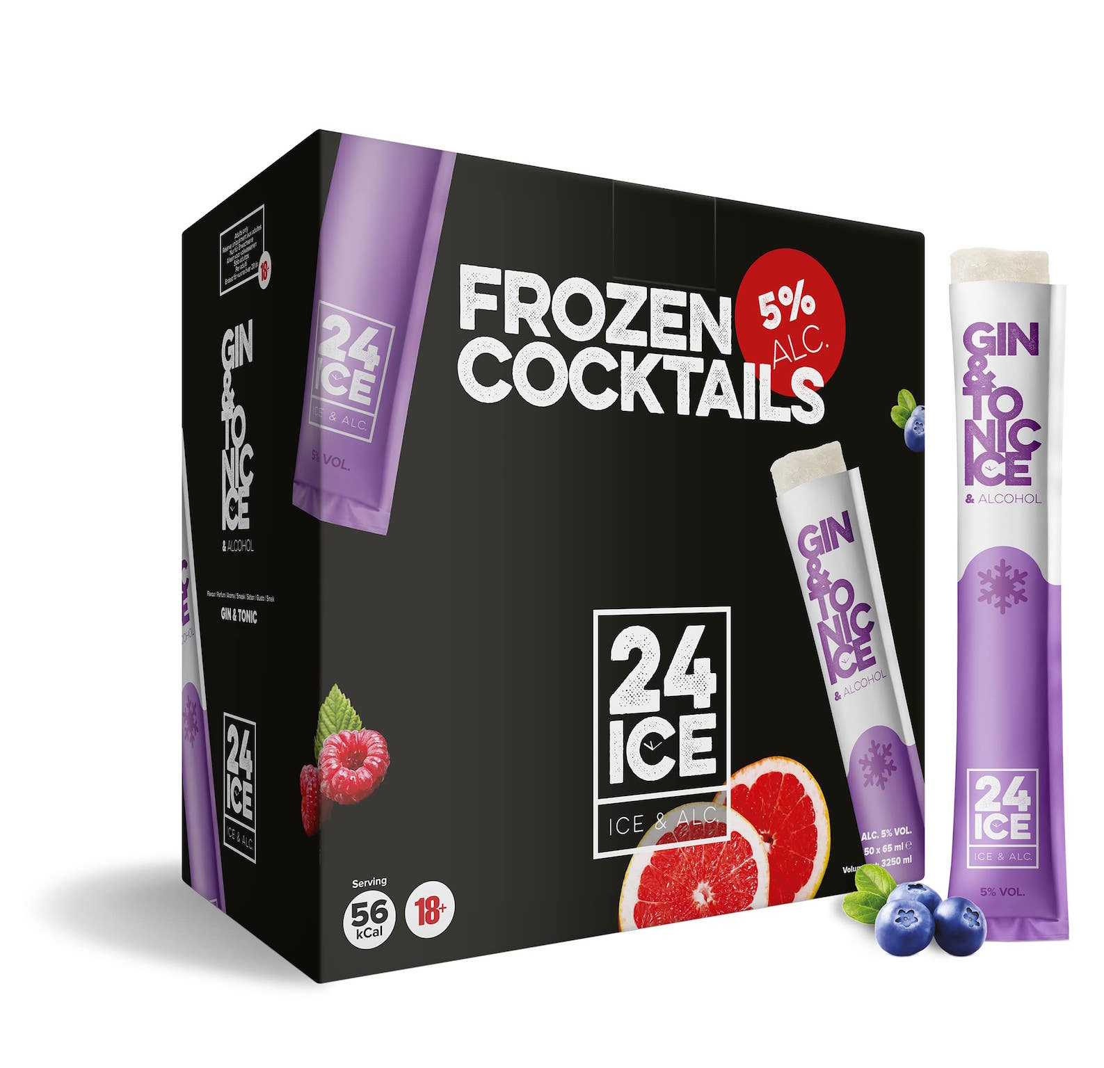 24 Ice Gin Tonic 50x 0,065L (5% Vol.)